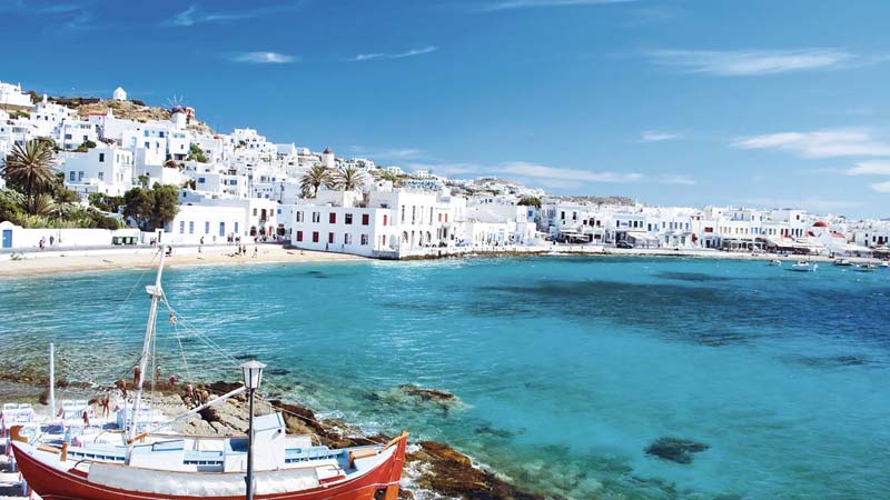 Tour du lịch Hy Lạp - Mykonos hòn đảo xinh đẹp