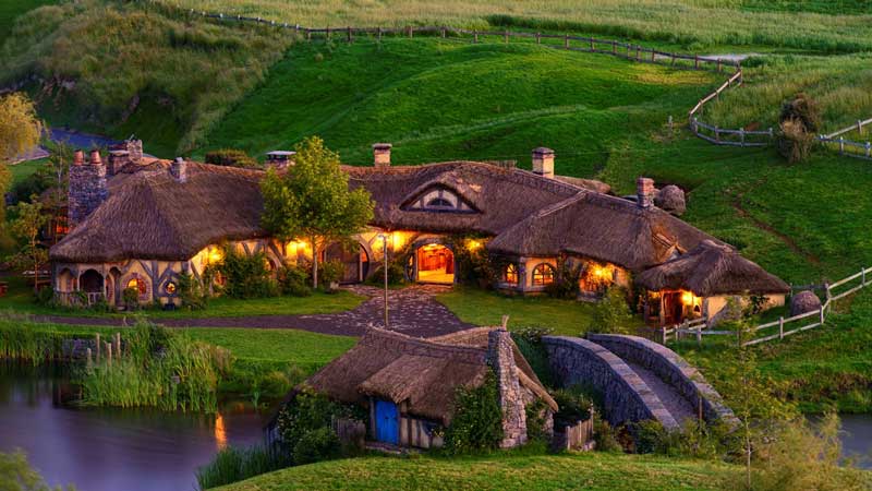 HOBBITON NGÔI LÀNG CỦA NHỮNG NGƯỜI TÍ HON CÓ THẬT Ở NGOÀI ĐỜI